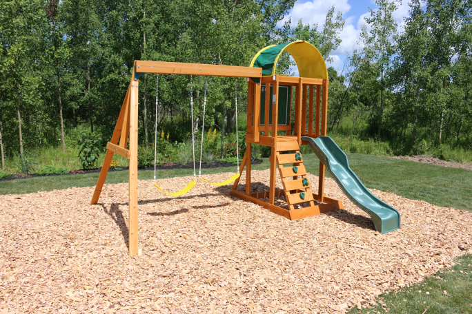 Buy KidKraft Ainsley Wooden Swing Set / Playset from Sirius Sales