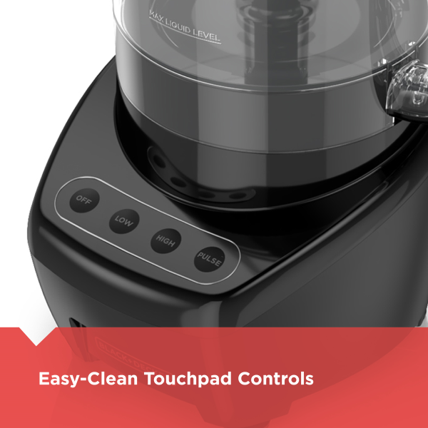 Buy BLACK+DECKER Easy Assembly 8-Cup Food Processor, Black, FP4200B from Sirius Sales