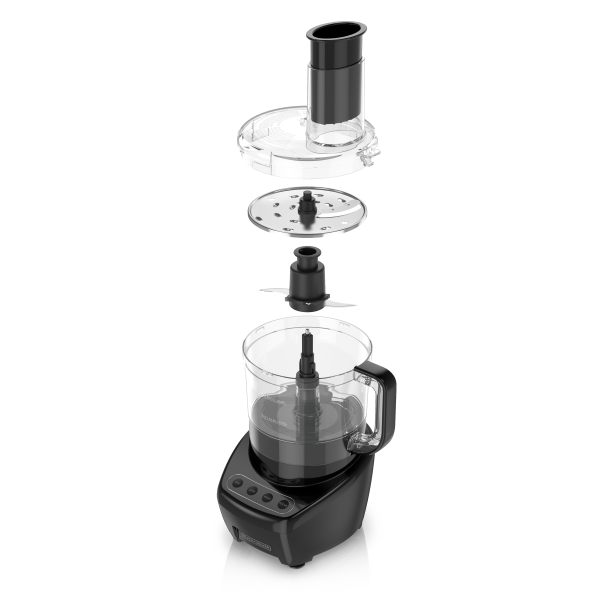 Buy BLACK+DECKER Easy Assembly 8-Cup Food Processor, Black, FP4200B from Sirius Sales